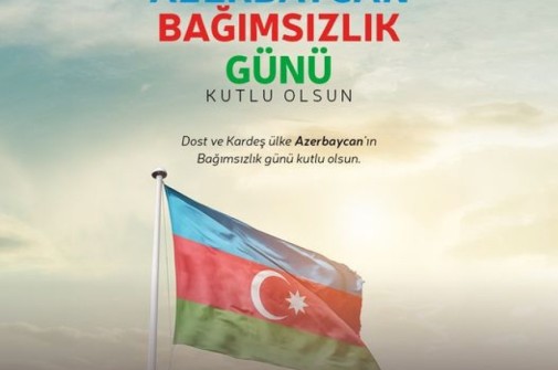 Kardeş ülke Azerbaycan'ın bağımsızlık günü kutlu olsun.