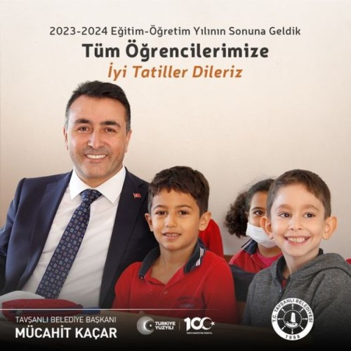 Tüm öğrencilerimize iyi tatiller dileriz.