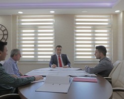 Başkanla Fotoğraflar