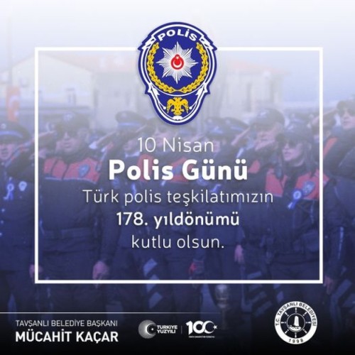 10 Nisan Polis Günü Türk polis teşkilatımızın 178. yıldönümü kutlu olsun.