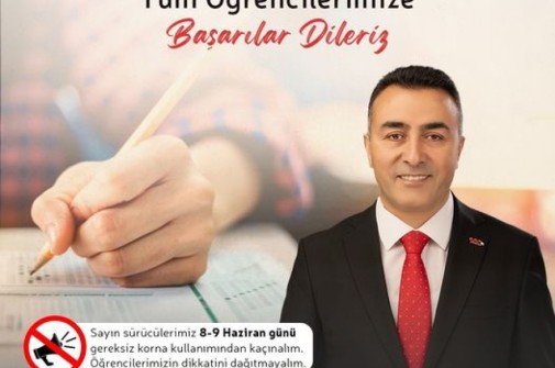 Üniversite sınavına girecek tüm öğrencilerimize başarılar dileriz.