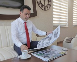 Başkanla Fotoğraflar