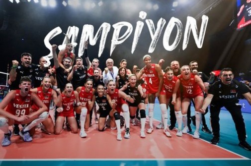 Şampiyon Türkiye Kadınlar Voleybol Takımı