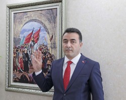 Başkanla Fotoğraflar