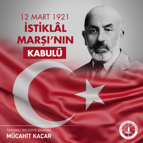 Devletimizin ve Milletimizin bağımsızlık sembolü olan İstiklal Marşımızın 12 Mart 1921' de kabulünün 102. yılında bu toprakları bize vatan kılan aziz şehitlerimizi ve istiklal şairimiz Mehmet Akif Ersoy'u rahmet, minnet ve şükranla anıyoruz.