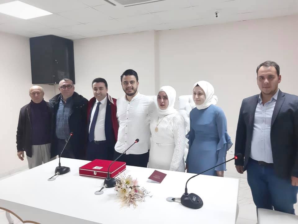 Belediye Başkanımız BULUT- PAŞA ailelerinin Nikah merasimine katıldı.